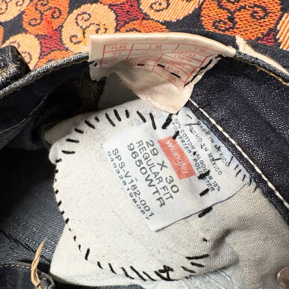 Custom Handstitched Patch Collage Style Wrangler … - image 7